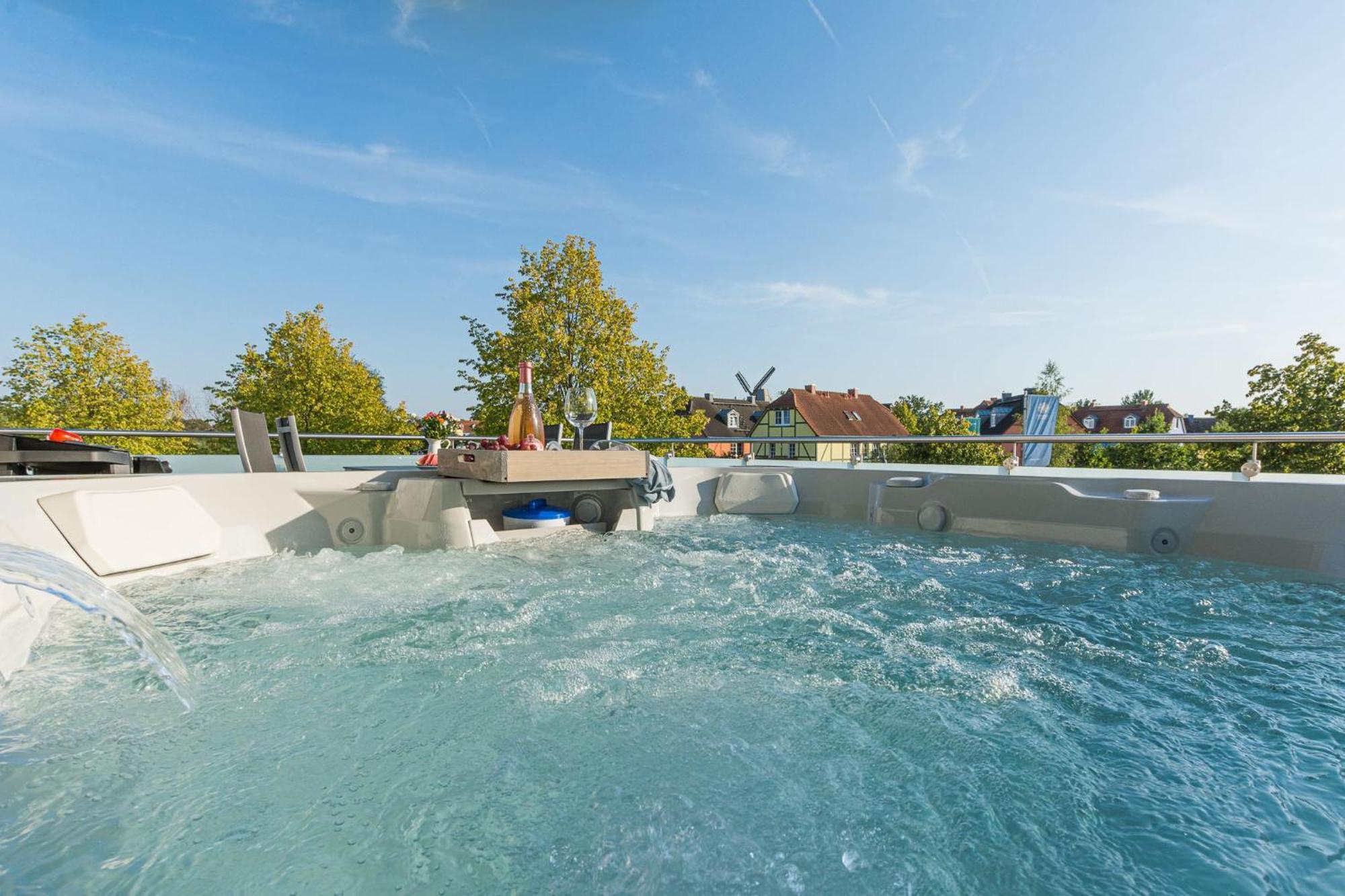 Luxus_Spa_Og_Fewo Quartier 4 _We 4_ Göhren-Lebbin Exteriör bild