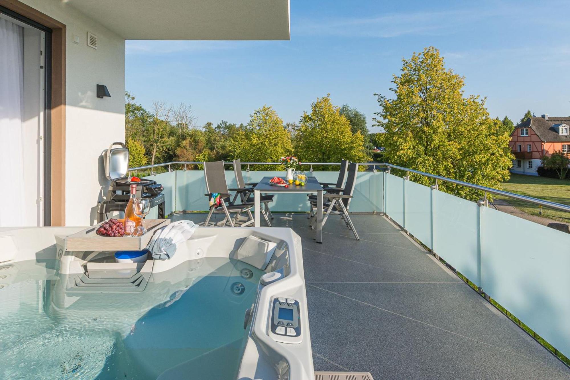 Luxus_Spa_Og_Fewo Quartier 4 _We 4_ Göhren-Lebbin Exteriör bild